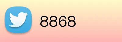 8868 logo